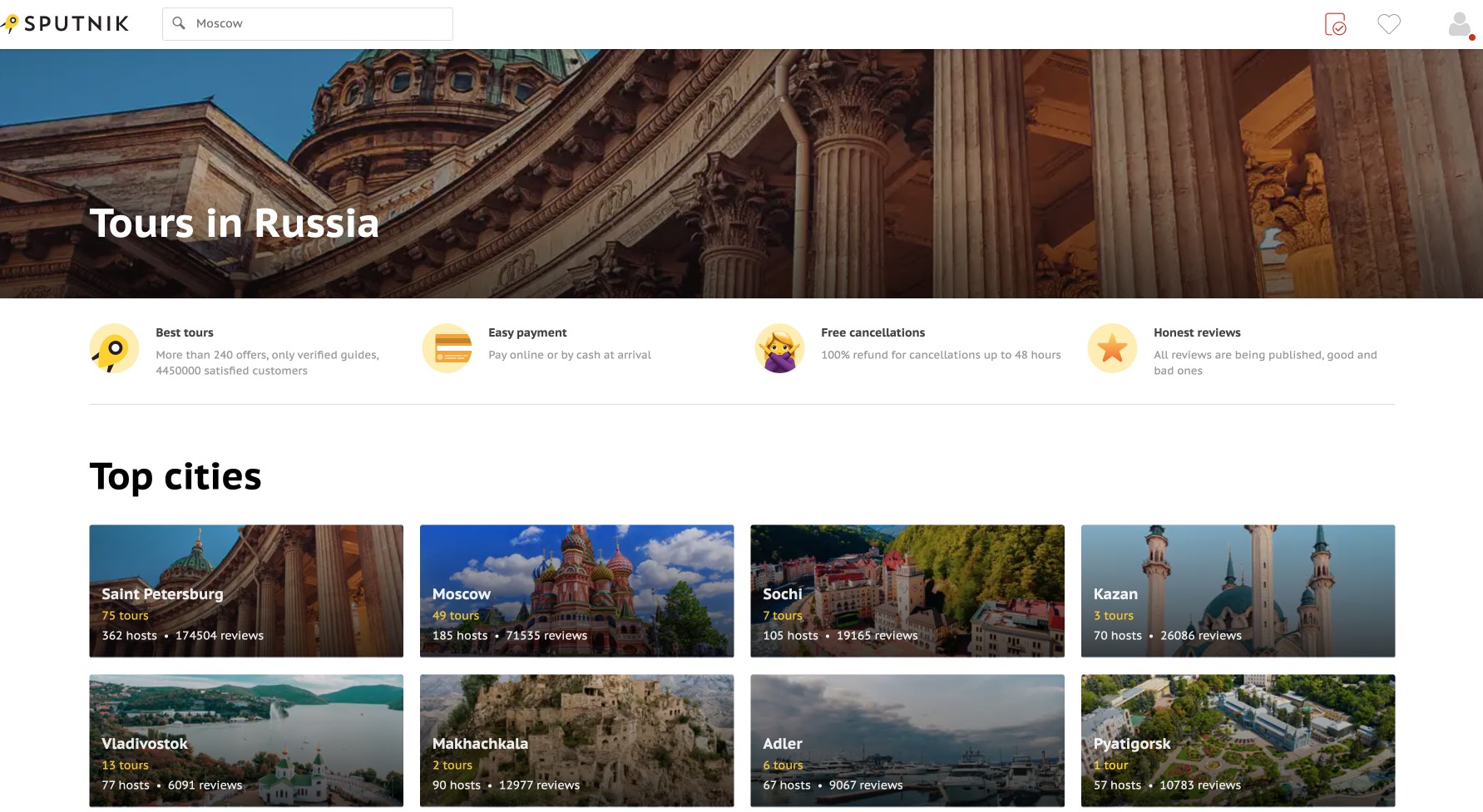 Tours en San Petersburgo